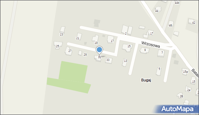 Dąbrowa Górnicza, Wrzosowa, 31, mapa Dąbrowa Górnicza