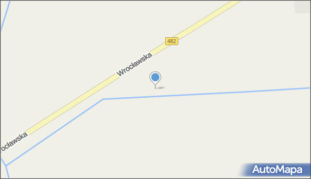 Dobroń, Wrocławska, 36, mapa Dobroń