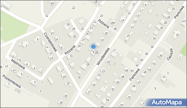 Dobroszyce, Wrocławska, 24, mapa Dobroszyce