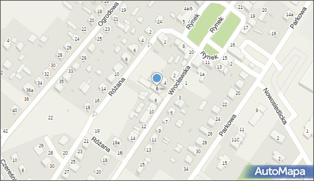 Dobroszyce, Wrocławska, 6, mapa Dobroszyce