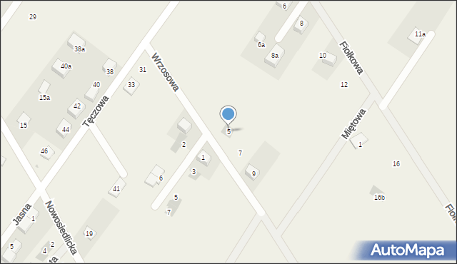 Dobroszyce, Wrzosowa, 5, mapa Dobroszyce