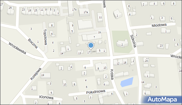 Dobrzykowice, Wrocławska, 19, mapa Dobrzykowice