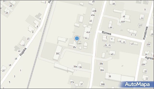 Domasław, Wrocławska, 39B, mapa Domasław