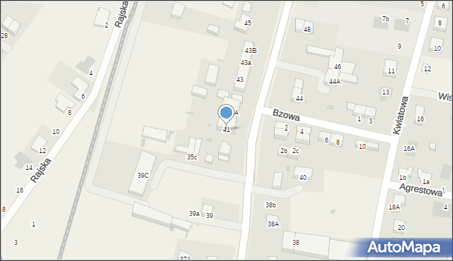 Domasław, Wrocławska, 41, mapa Domasław