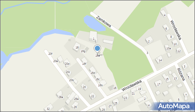 Domaszczyn, Wrocławska, 16e, mapa Domaszczyn