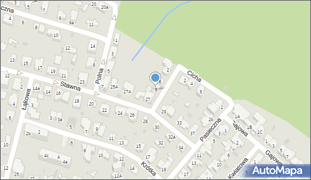 Gdynia, Wrzosowa, 8, mapa Gdyni