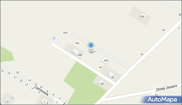 Glinianka, Wrzosowa, 44b, mapa Glinianka