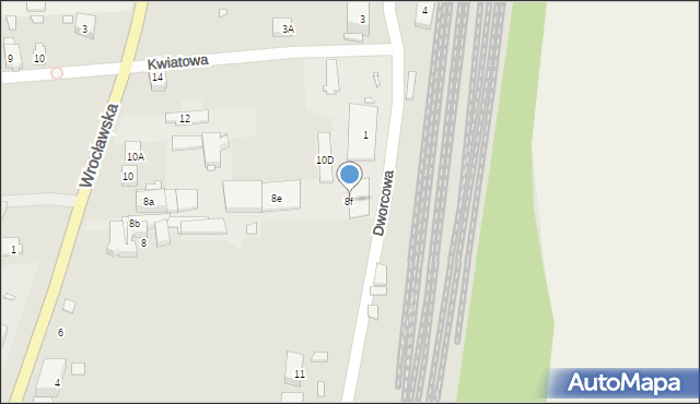 Głuchołazy, Wrocławska, 8f, mapa Głuchołazy