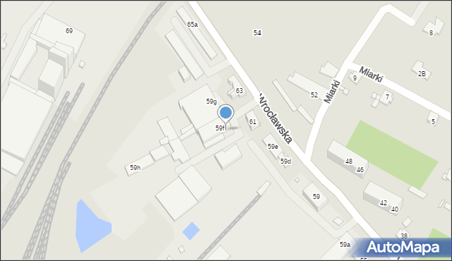 Grodków, Wrocławska, 50f, mapa Grodków