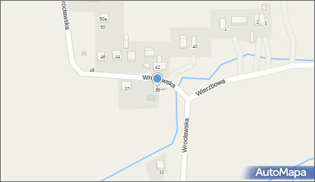 Januszkowice, Wrocławska, 35, mapa Januszkowice