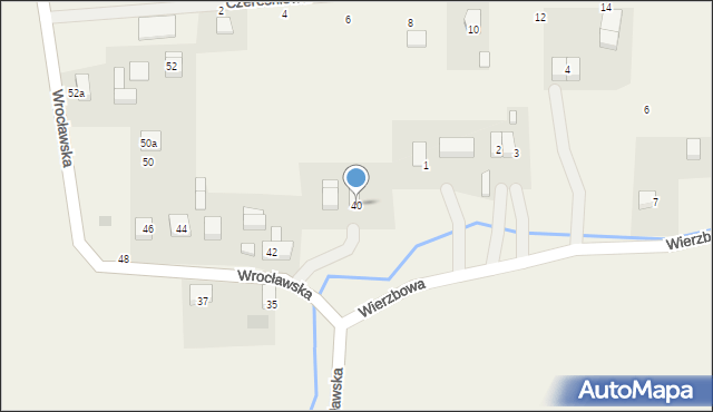 Januszkowice, Wrocławska, 40, mapa Januszkowice