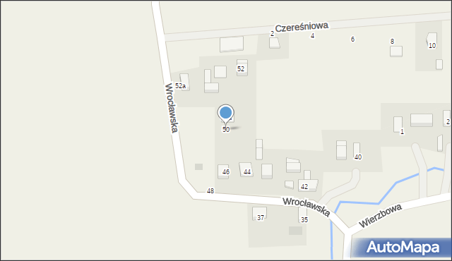 Januszkowice, Wrocławska, 50, mapa Januszkowice