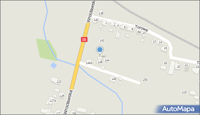 Jarocin, Wrocławska, 144, mapa Jarocin