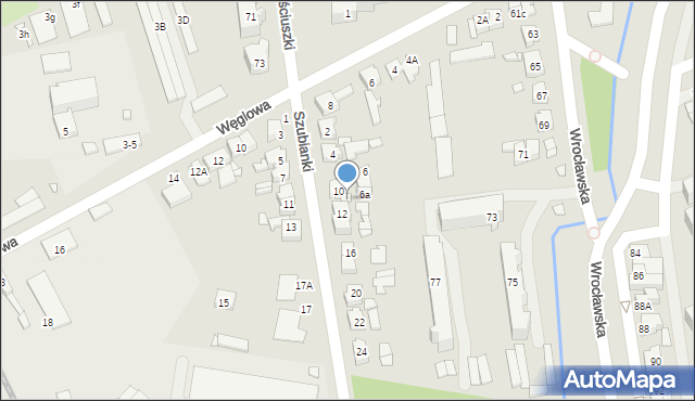 Jarocin, Wrocławska, 26a, mapa Jarocin
