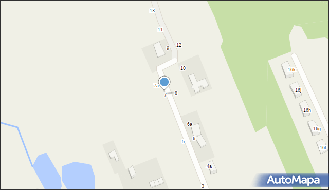 Jaroszowa Wola, Wrzosowa, 7, mapa Jaroszowa Wola