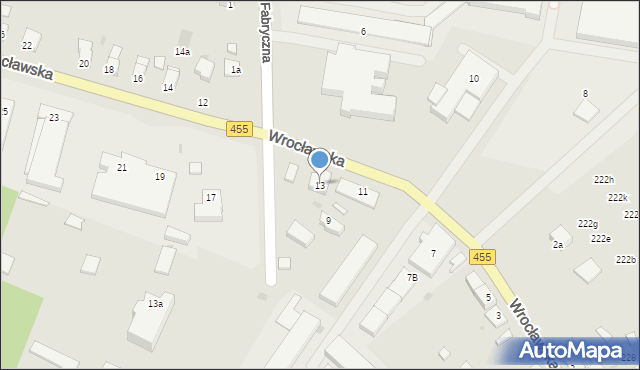 Jelcz-Laskowice, Wrocławska, 13, mapa Jelcz-Laskowice