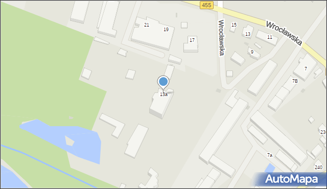 Jelcz-Laskowice, Wrocławska, 13a, mapa Jelcz-Laskowice