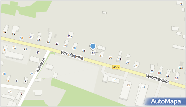 Jelcz-Laskowice, Wrocławska, 34, mapa Jelcz-Laskowice