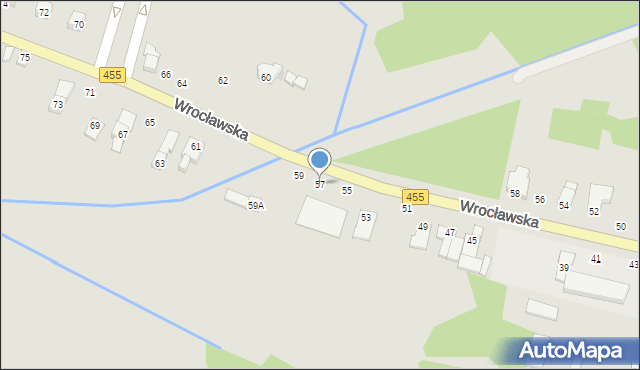 Jelcz-Laskowice, Wrocławska, 57, mapa Jelcz-Laskowice