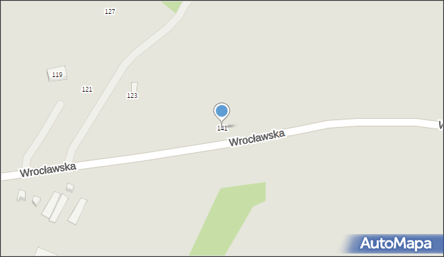Jelenia Góra, Wrocławska, 141, mapa Jelenia Góra