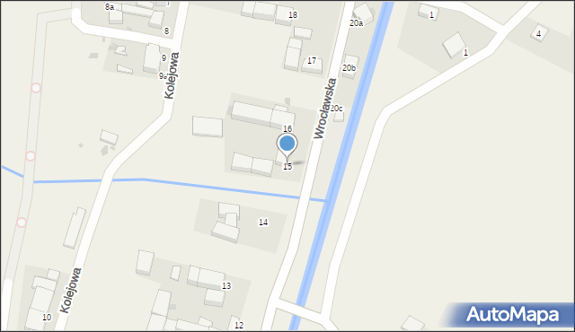Jordanów Śląski, Wrocławska, 15, mapa Jordanów Śląski