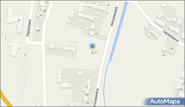 Jordanów Śląski, Wrocławska, 8, mapa Jordanów Śląski