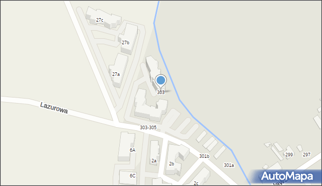 Kalisz, Wrocławska, 303, mapa Kalisza