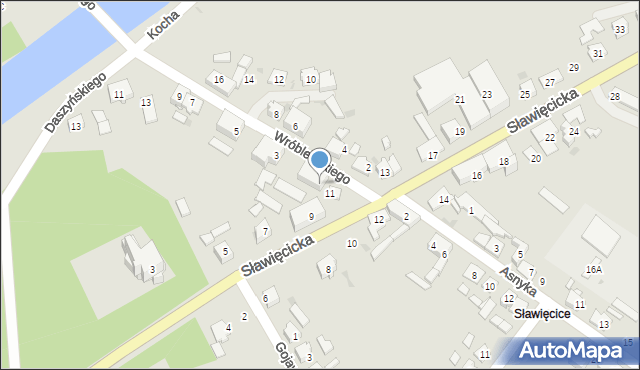 Kędzierzyn-Koźle, Wróblewskiego Walerego, gen., 1, mapa Kędzierzyna-Koźle