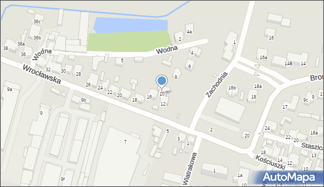 Kępno, Wrocławska, 10, mapa Kępno