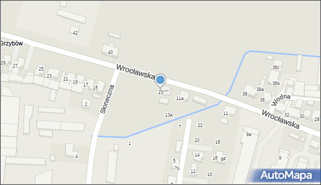 Kępno, Wrocławska, 13, mapa Kępno