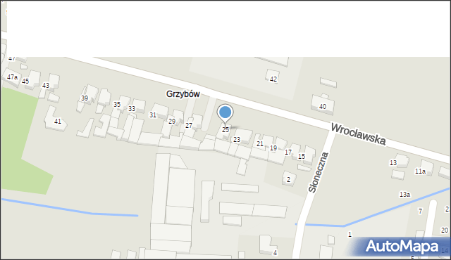 Kępno, Wrocławska, 25, mapa Kępno