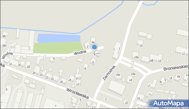 Kępno, Wrocławska, 4, mapa Kępno