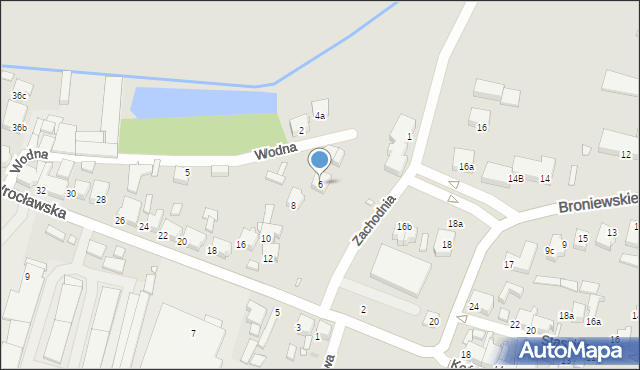 Kępno, Wrocławska, 6, mapa Kępno