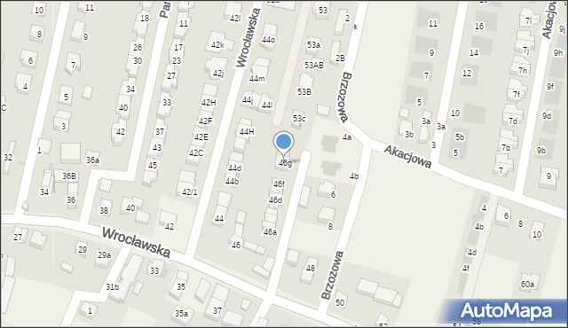 Kiełczów, Wrocławska, 46g, mapa Kiełczów