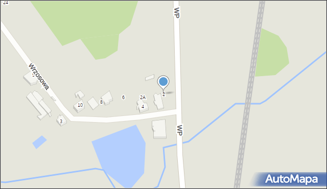 Kłobuck, Wrzosowa, 2, mapa Kłobuck