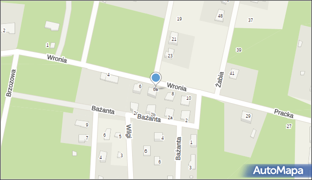 Korzeniówka, Wronia, 6a, mapa Korzeniówka