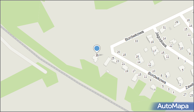 Kozienice, Wrzosowa, 35, mapa Kozienice