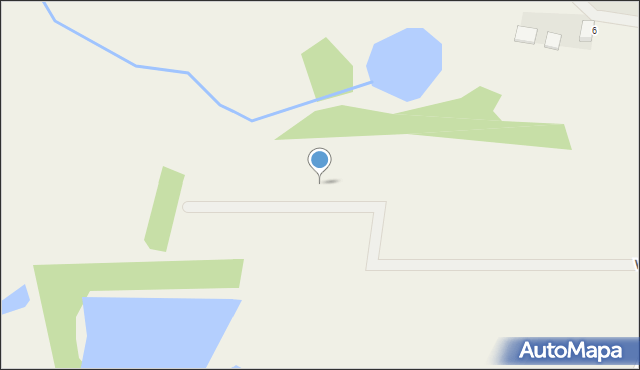 Łebno, Wrzosowa, 16, mapa Łebno