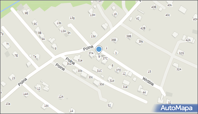 Limanowa, Wróbla Jana, 4, mapa Limanowa