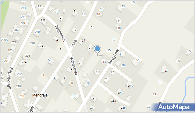 Łodygowice, Wrzosowa, 7b, mapa Łodygowice