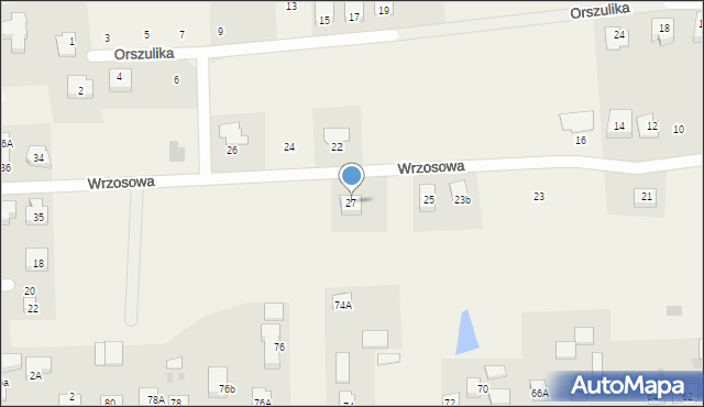 Lublewo Gdańskie, Wrzosowa, 27, mapa Lublewo Gdańskie