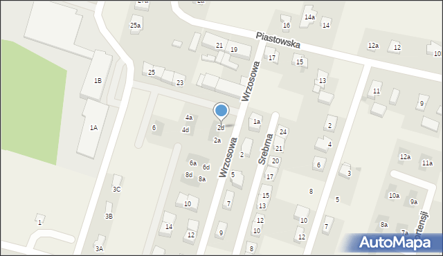 Lutynia, Wrzosowa, 2d, mapa Lutynia