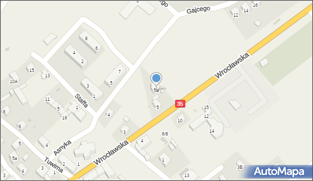 Marcinowice, Wrocławska, 5a, mapa Marcinowice