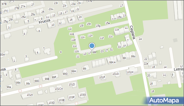 Marki, Wronia, 19, mapa Marki