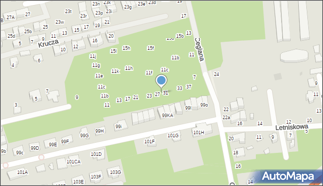 Marki, Wronia, 29, mapa Marki