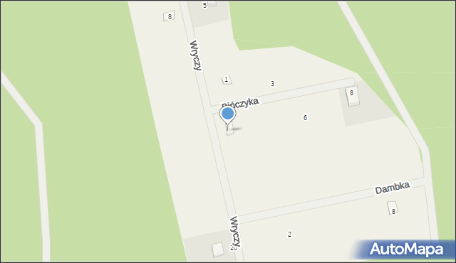 Męcikał, Wryczy Józefa, ks., 11, mapa Męcikał