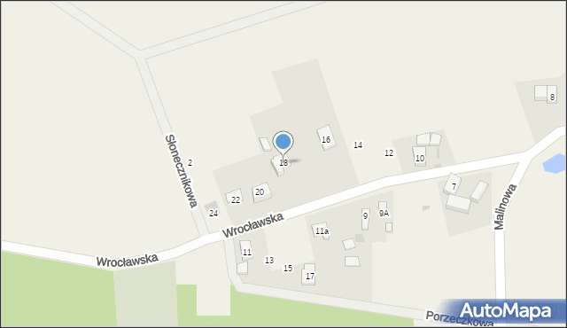 Nowy Dwór, Wrocławska, 18, mapa Nowy Dwór