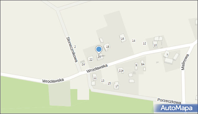 Nowy Dwór, Wrocławska, 20, mapa Nowy Dwór