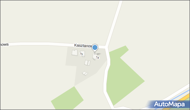 Paczyna, Wrzosy, 7, mapa Paczyna