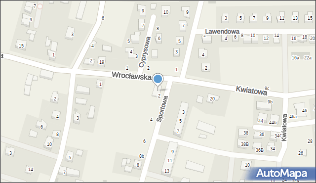 Piecowice, Wrocławska, 6A, mapa Piecowice